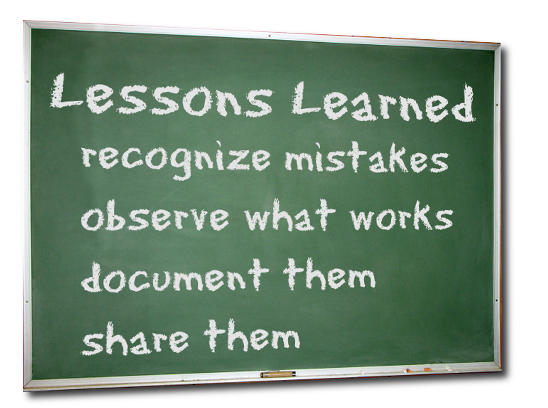 lessonslearned