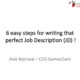6 Easy Steps to write that perfect Job Description (JD)