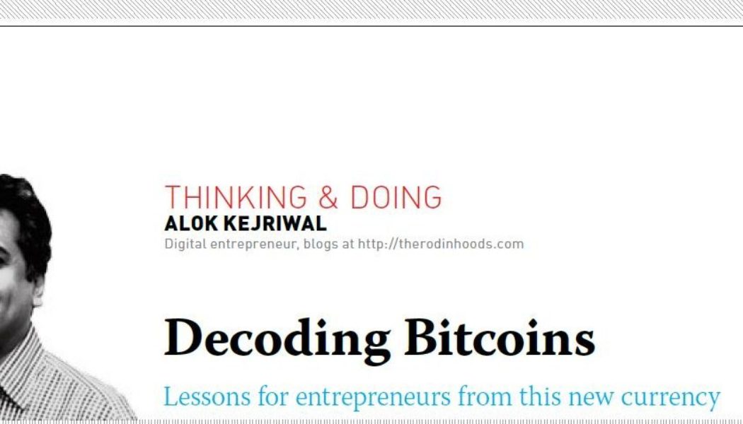 What Entrepreneurs can learn from Bitcoins!
