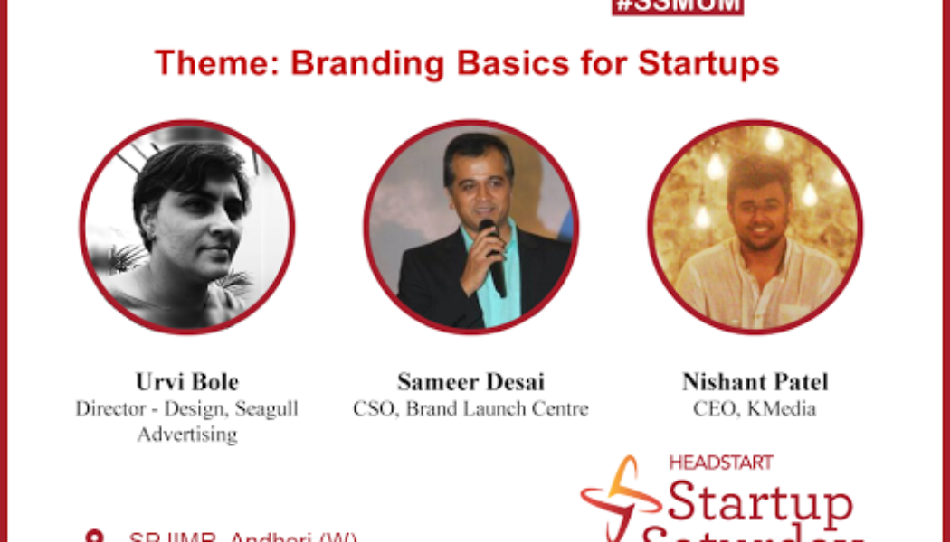 ‘Branding Basics for Startups’ at Startup Saturday