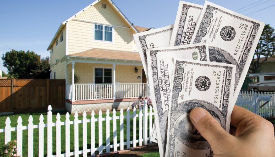 Down payment on a house