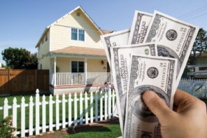 Down payment on a house