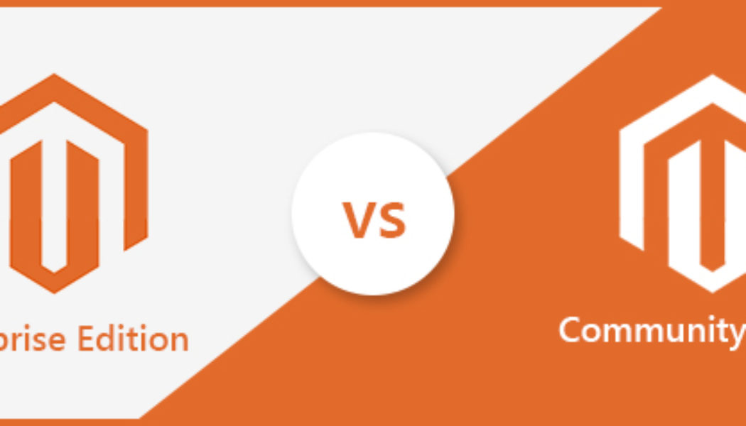 Magento community vs enterprise